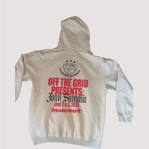 John Summit Brooklyn Mirage Cream Hoodie